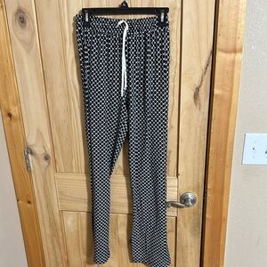 TART Intimates Black and White Patterned sleepwear Pants